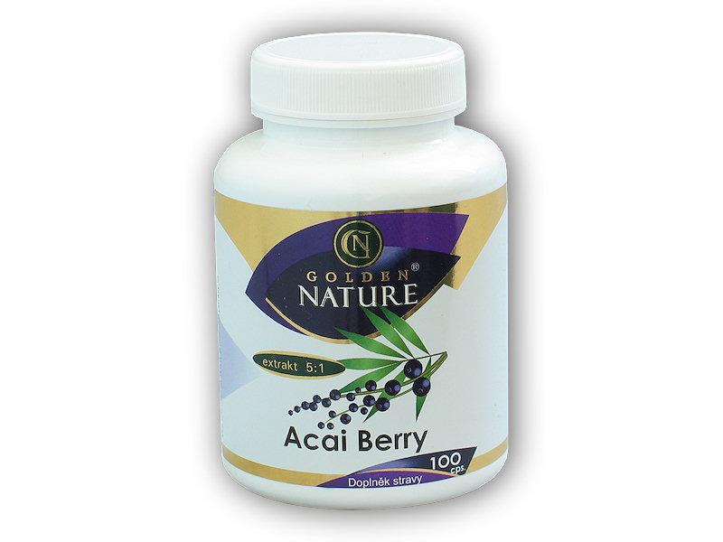 Golden Natur Acai Berry extrakt 5:1 100 kapsúl