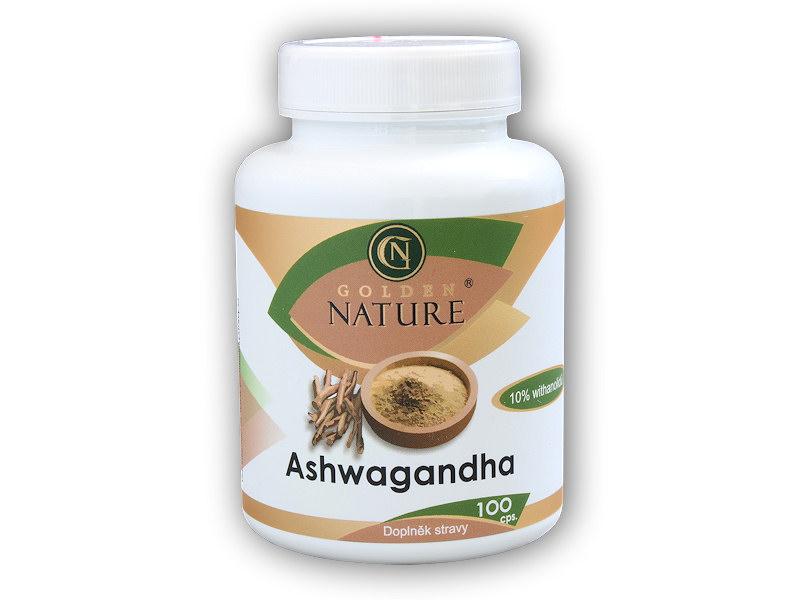 Golden Natur Ashwagandha 100 kapslí