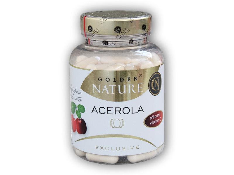 Golden Natur Exclusive Acerola prírodný vit. C 100 kapsúl