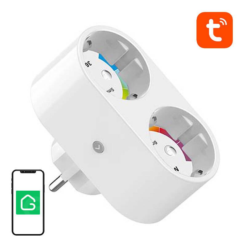 Gosund Dual smart plug WiFi SP211 3500W, Tuya
