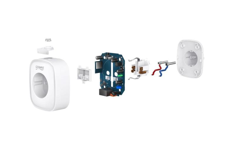 Gosund Smart socket WiFi SP1 E/F- unischuko, Tuya