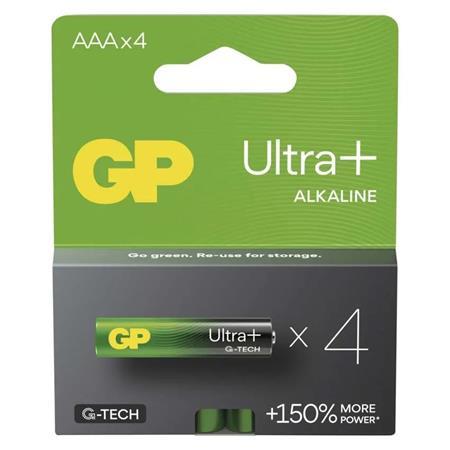 GP Batteries GP AAA Ultra Plus, alkalická (LR03) - 4 ks
