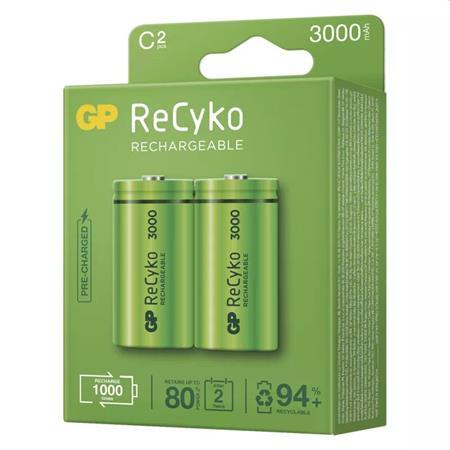 GP Batteries GP C ReCyko 3 000 mAh, nabíjecí, 2 ks PP
