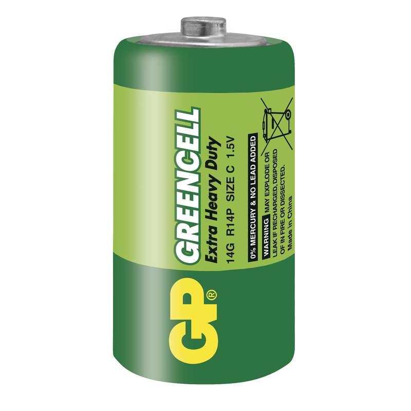 Levně GP Batteries Zinkochloridová baterie GP R14 C