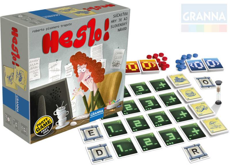 Granna Heslo! (společenská hra) kreativní a postřehová