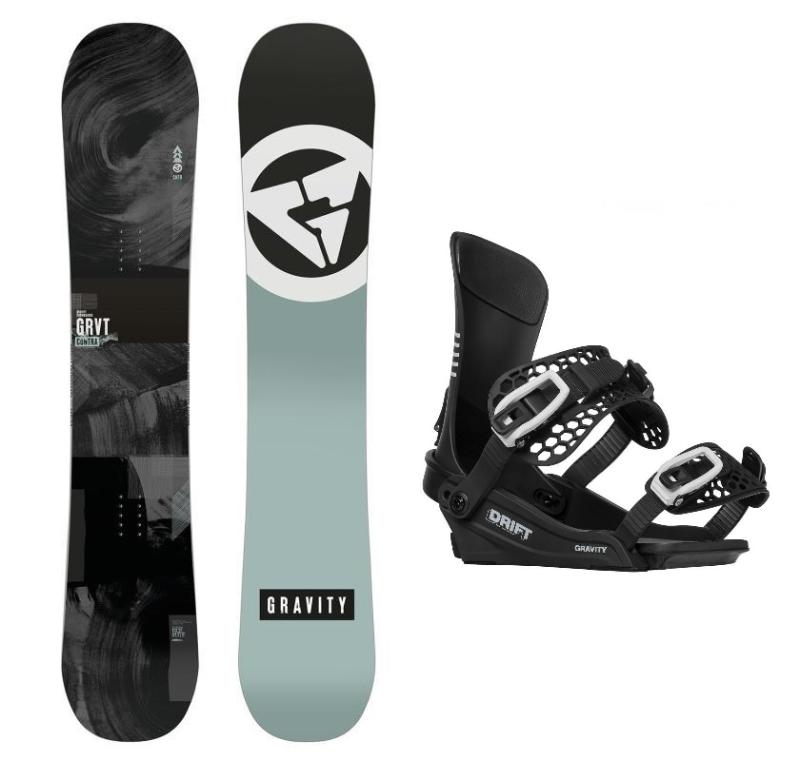 Gravity Contra 23/24 pánský snowboard + Gravity Drift black vázání