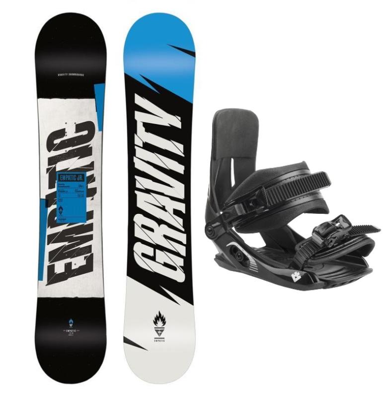 Gravity Empatic Jr 23/24 detský snowboard + Hatchey Tactic Junior viazanie