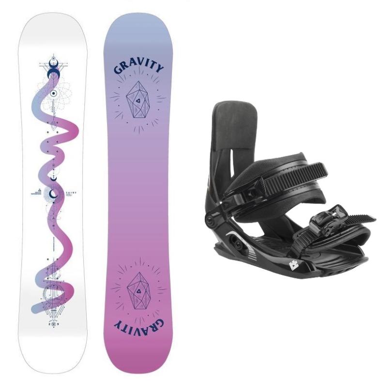 Gravity Fairy 23/24 juniorsky snowboard + Hatchey Tactic Junior viazanie