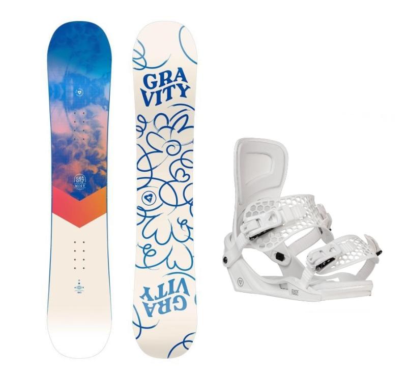 Gravity Mist 24/25 dámsky snowboard + Gravity Rise white viazanie + zľava 500,- na príslušenstvo