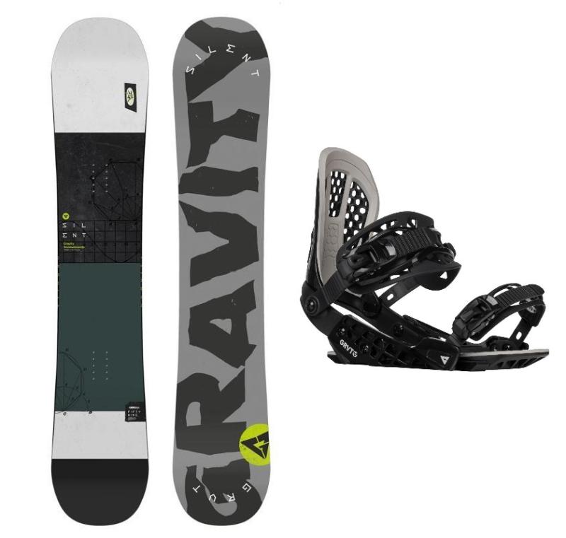 Gravity Silent 23/24 pánsky snowboard + Gravity G2 black viazanie + zľava 500,- na príslušenstvo
