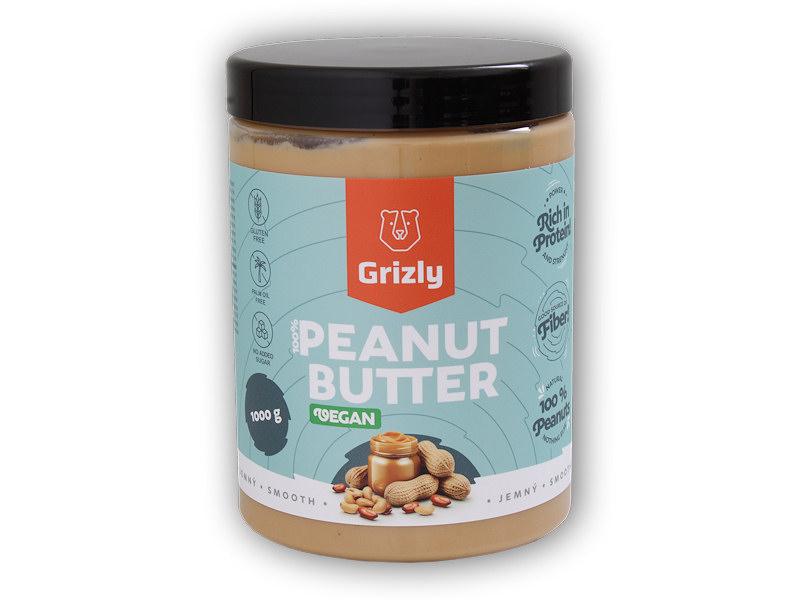 Grizly 100% Arašidový krém jemný 1000g