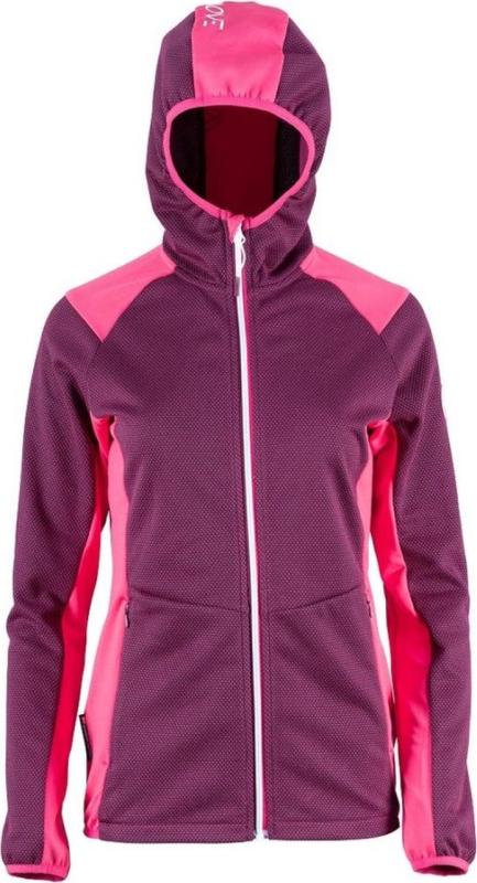 GTS 301832L dámska mikina s kapucňou, Plum