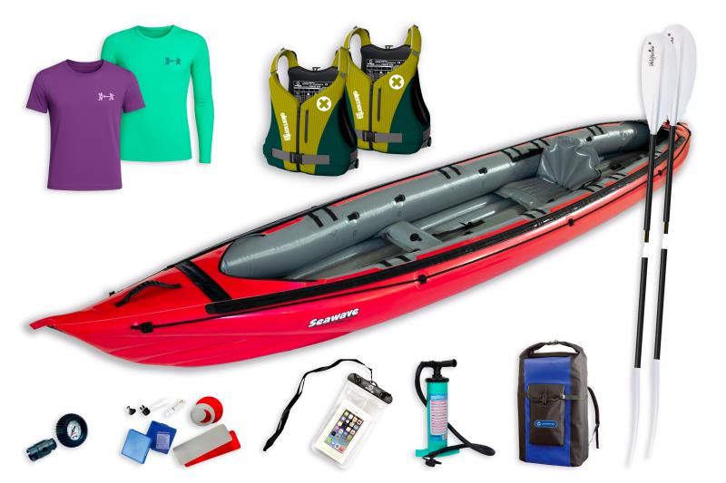 Gumotex Seawave SET - 2 (v ceně pádla, vesty, pumpa, vak, obal na doklady, termotrička) + sleva 1500,- na příslušenství