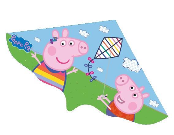 Günther drak Peppa Pig 115 x 63 cm.
