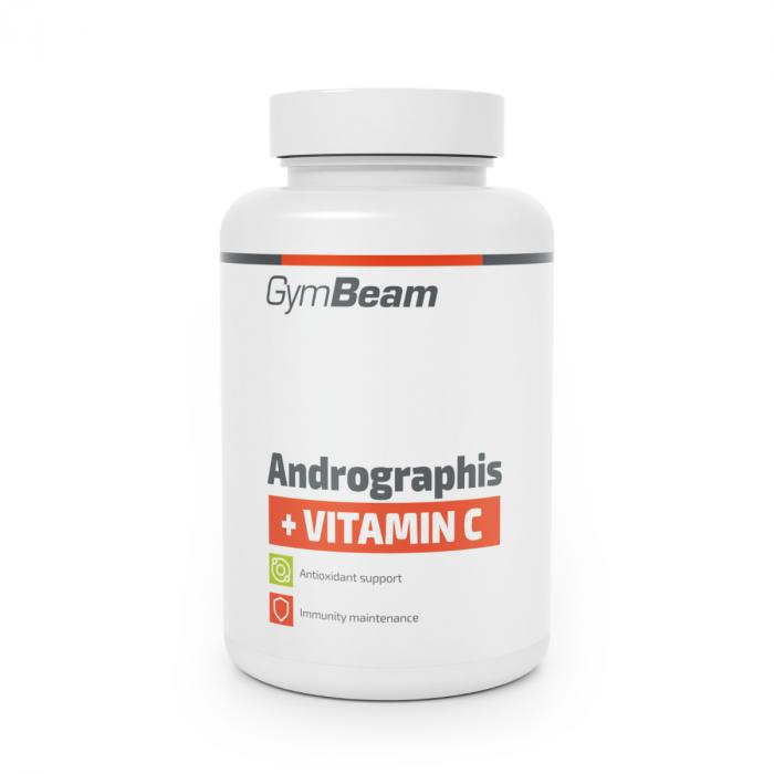 GymBeam Andrographis + Vitamín C 90 kapsúl