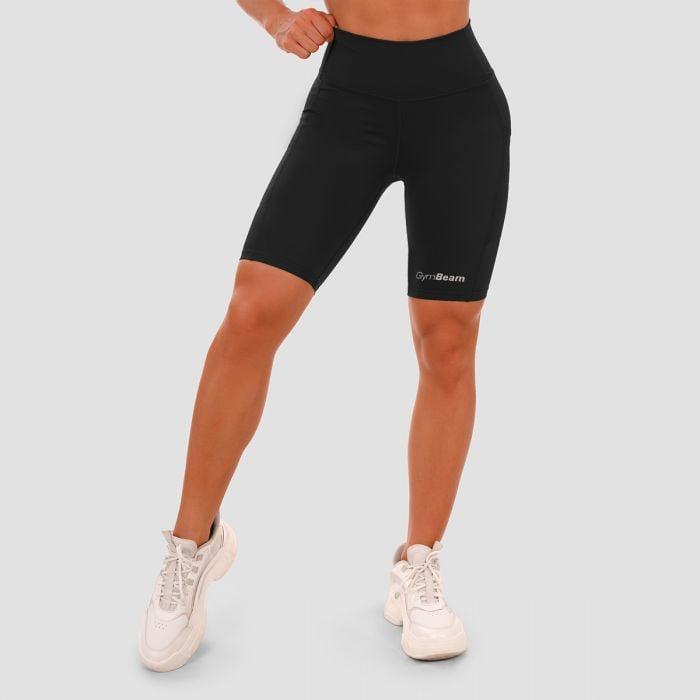 GymBeam Dámske šortky Biker black
