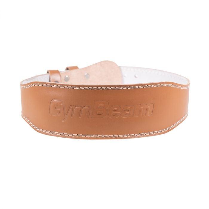 GymBeam Fitness opasok celokožený brown