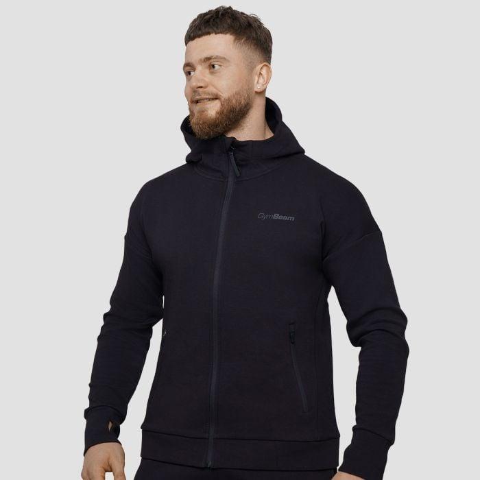 GymBeam Mikina se zipem Agile Onyx