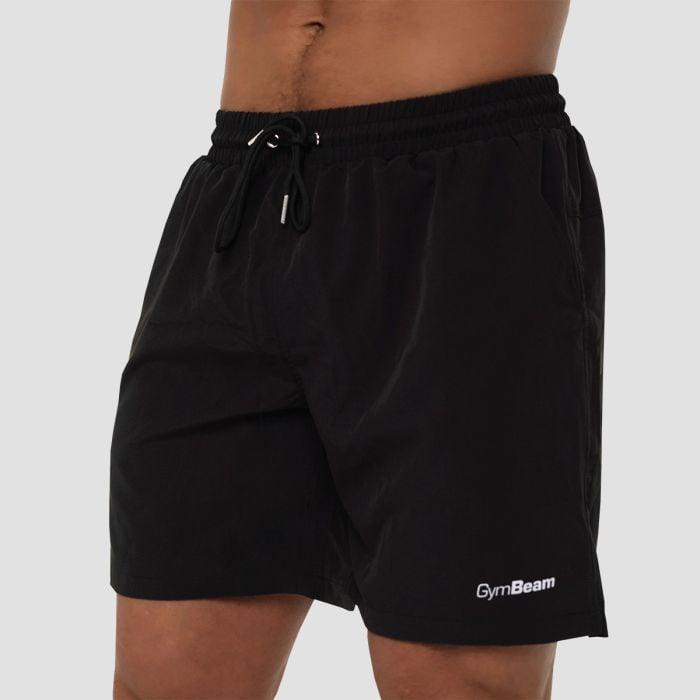 GymBeam Pánske plavecké šortky Black