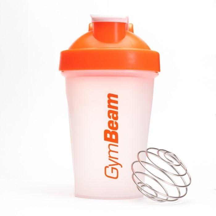 GymBeam Šejkr Blend Bottle průsvitně-oranžový 400 ml