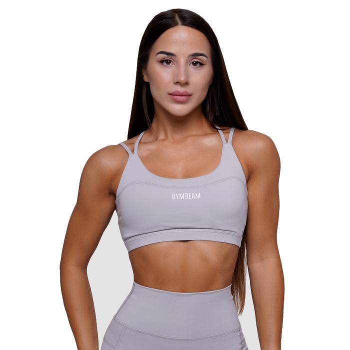 GymBeam Športová podprsenka FIT Mist Grey