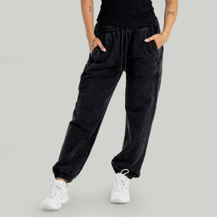STRIX Dámské tepláky Washed Black