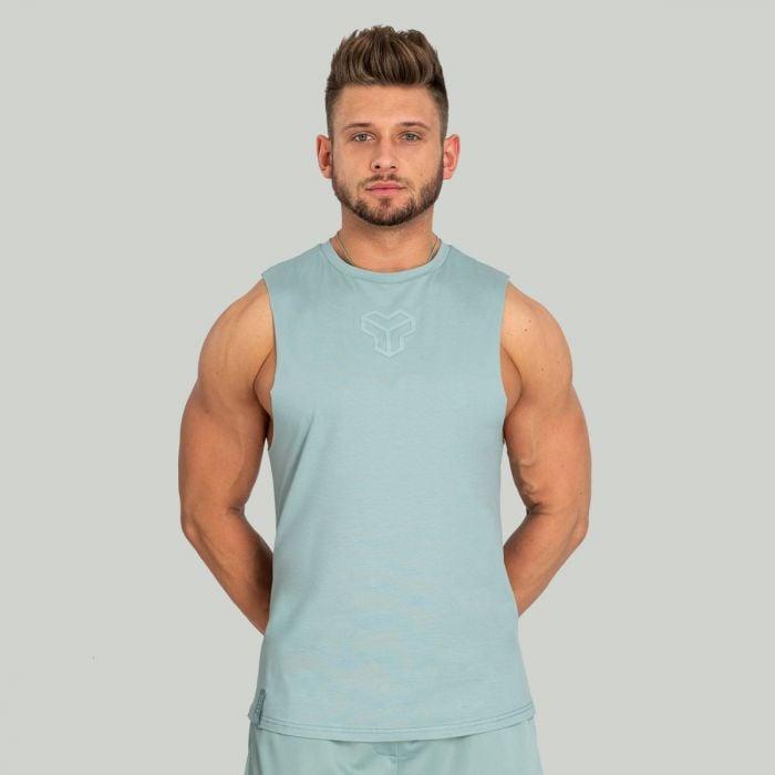 STRIX Tílko Essential Cut-Off Stone Blue