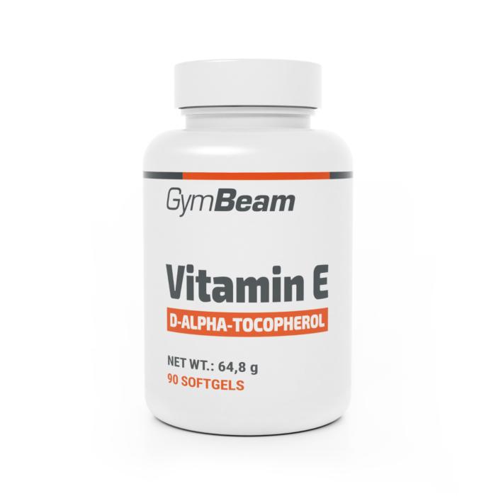 GymBeam Vitamín E (D-alfa-tokoferol) 90 kapsúl