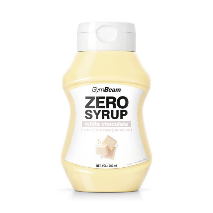 GymBeam ZERO SIRUP biela čokoláda 6 x 350 ml