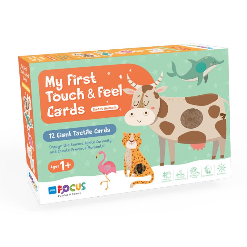 Hafotoys dětské puzzle zvířátka 6 dílků