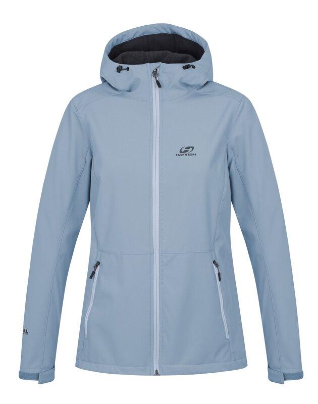 Hannah Zury blue fog 2022 dámska softshell bunda
