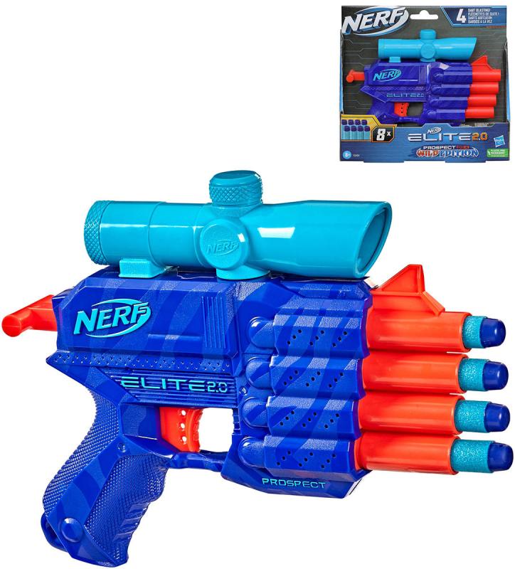 Hasbro NERF ELITE 2.0 Prospect QS-4 Set blaster + 8 šipek