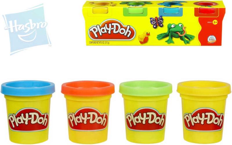 Hasbro PLAY-DOH Modelína mini set 4 barvy v krabičce