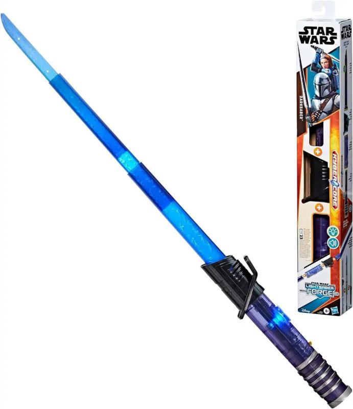 Hasbro STAR WARS Meč světelný LS Forge Darksaber na baterie Světlo Zvuk