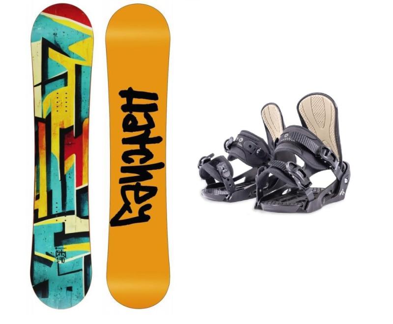 Hatchey City juniorsky snowboard + Beany Junior viazanie