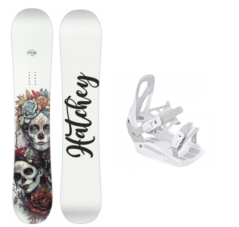 Hatchey Eternity dámsky snowboard + Raven S230 White viazanie
