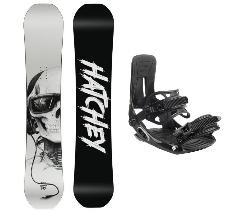 Hatchey Sillence freestyle snowboard + Hatchey Tactic vázání