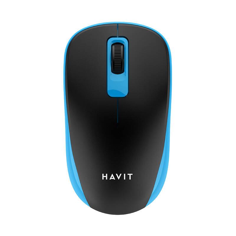 Havit Bezdrátová myš MS626GT (černá a modrá)