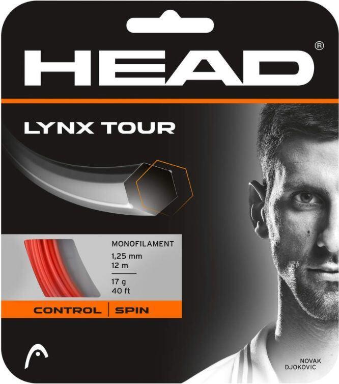 Head Lynx Tour tenisový výplet 12 m oranžová
