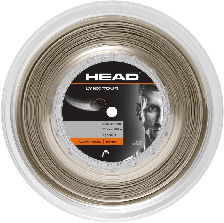 Head Lynx Tour tenisový výplet 200 m champagne