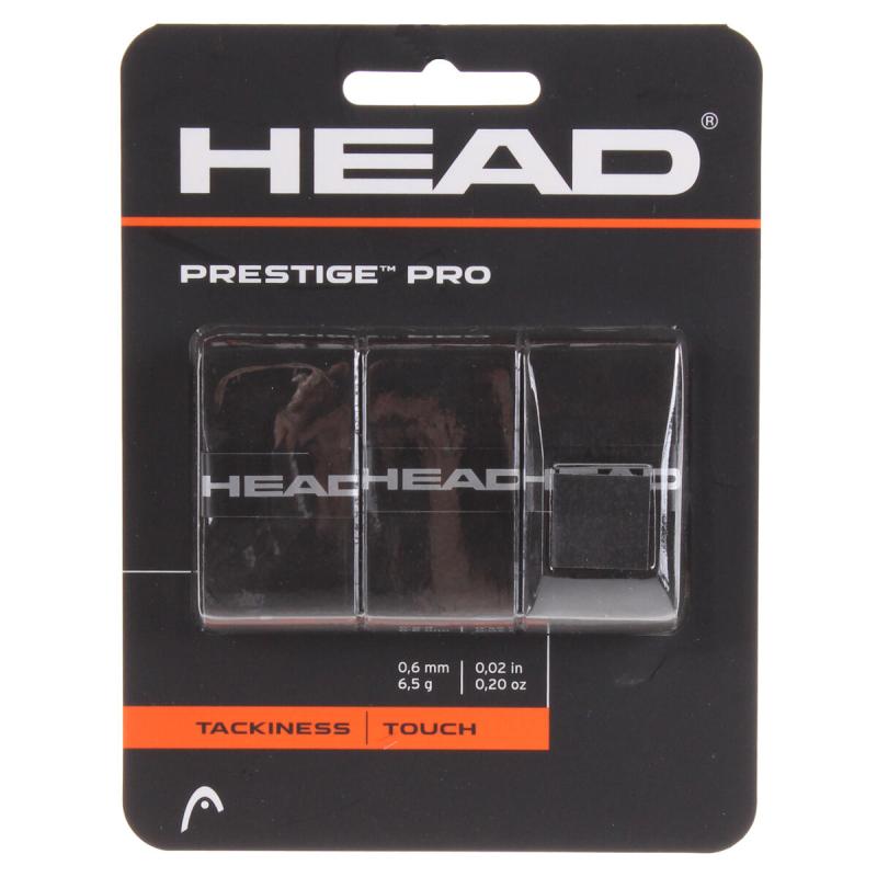 Head Prestige Pro 3 overgrip omotávka tl. 0,6 mm čierna