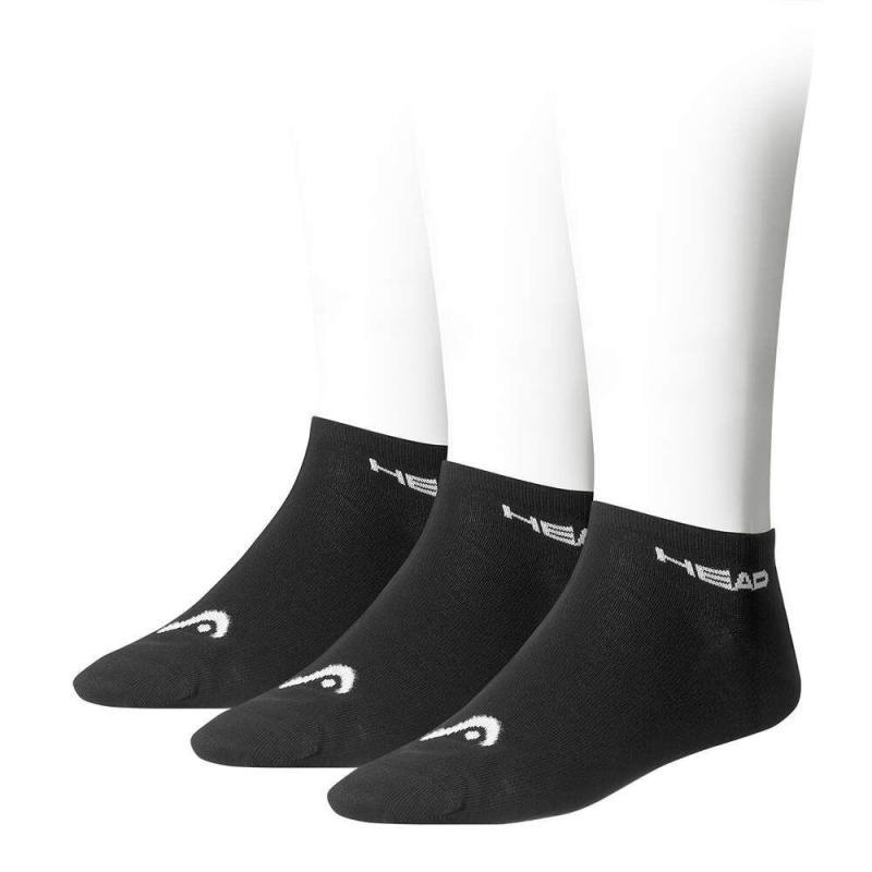 Head Tennis 3P Sneaker sportovní ponožky černá POUZE EU 43-46 (VÝPRODEJ)