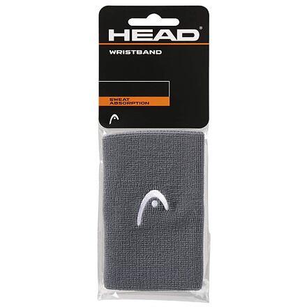 Levně Head Wristband 5" potítko antracitová - 1 pár