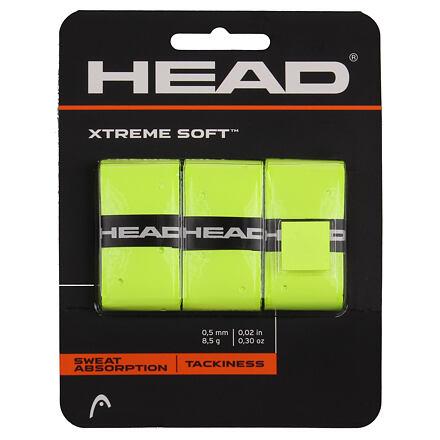 Head XtremeSoft 3 overgrip omotávka tl. 0,5 mm žlutá reflexní
