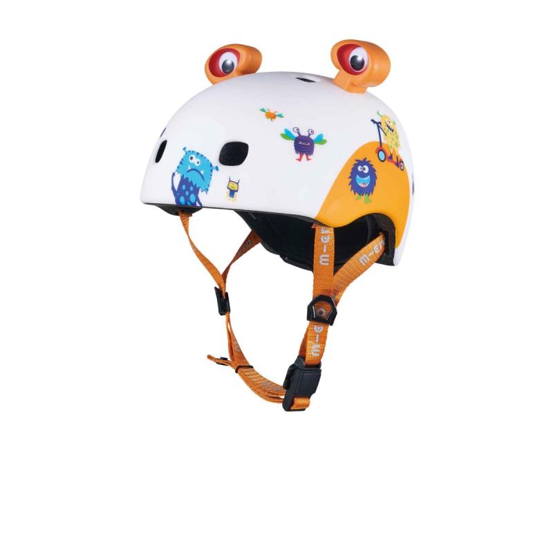 Levně Micro LED 3D Monsters S (48-53 cm) inline přilba