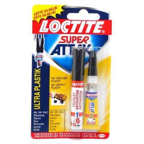 Henkel Lepidlo vteřinové 2g + 4ml aktivátor ULTRA PLASTIC