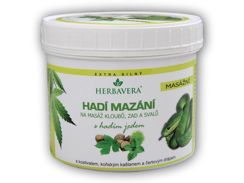 Herbavera Hadí Mazání s hadím jedem 500ml