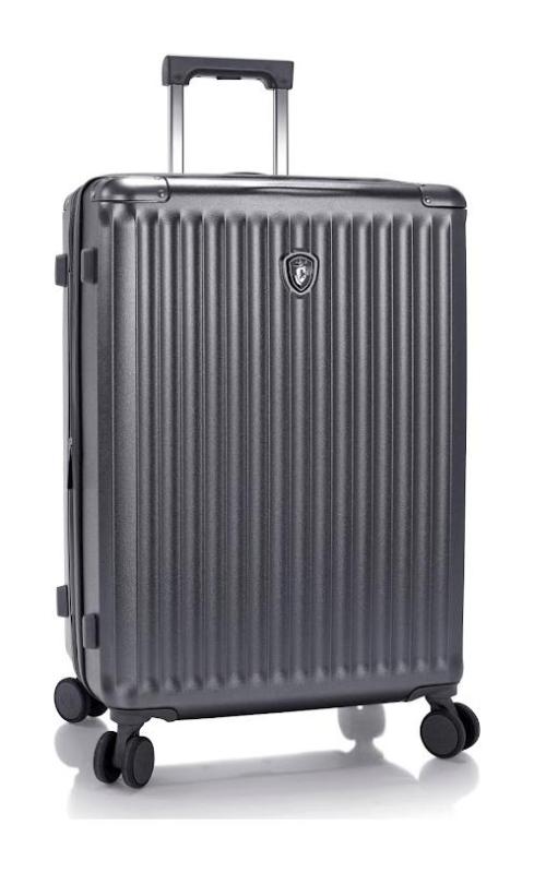Heys Luxe M Gunmetal kufor + kozmetická taštička zadarmo