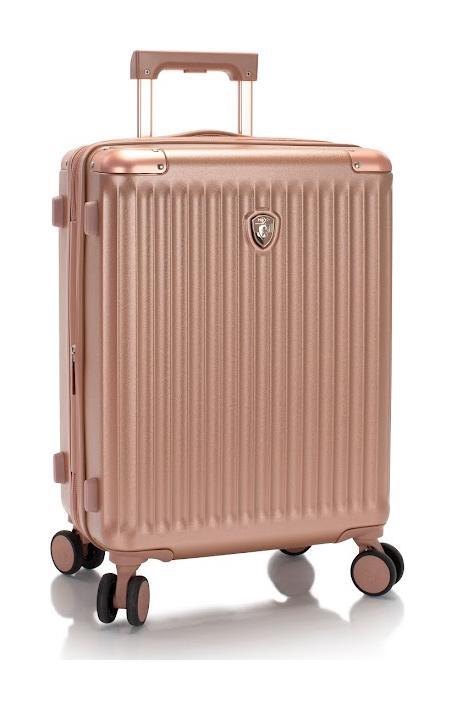 Heys Luxe S Rose Gold kufr + kosmetická taštička zdarma