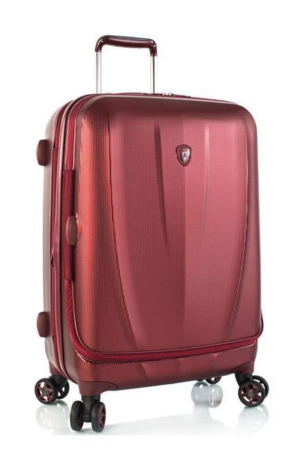Heys Vantage Smart Luggage M Burgundy kufor + kozmetická taštička zadarmo